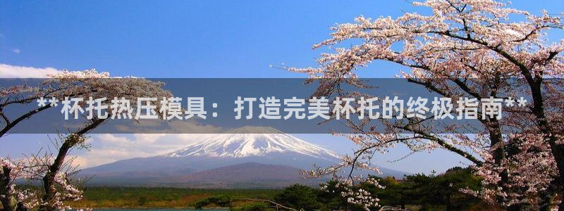 emcapp下载普通下载：**杯托热压模具：打造完美杯托